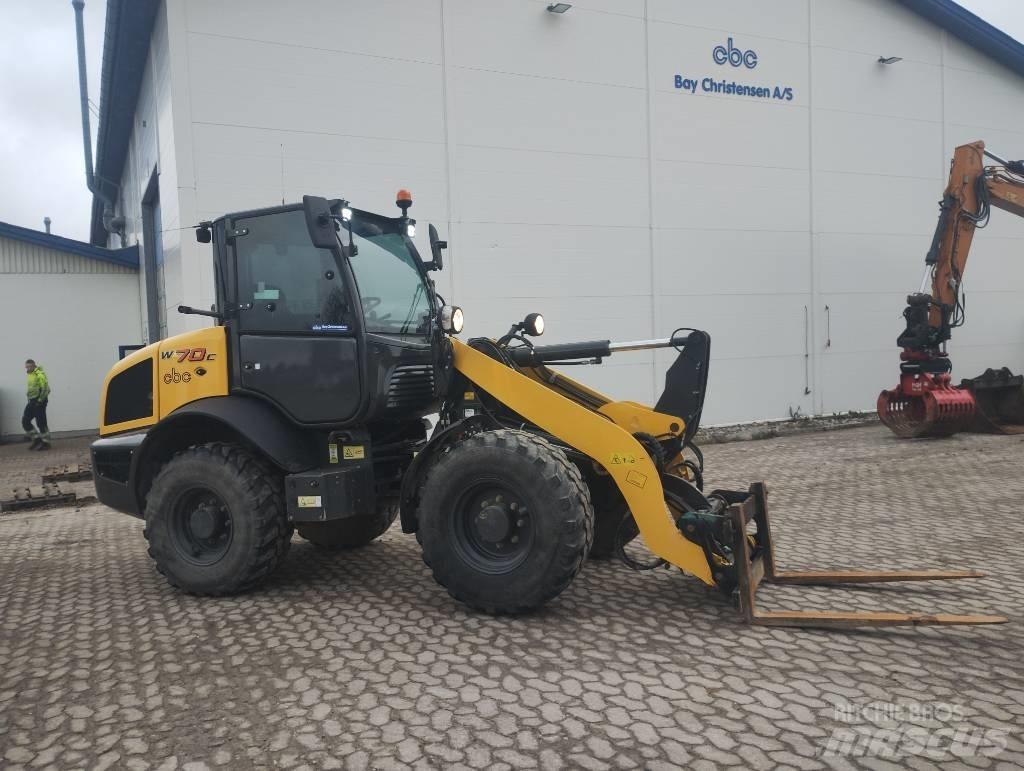 New Holland W70C Pás carregadoras de rodas
