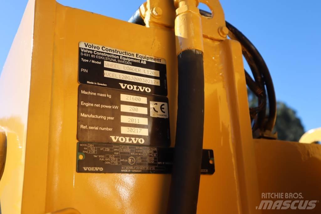 Volvo L120G Pás carregadoras de rodas