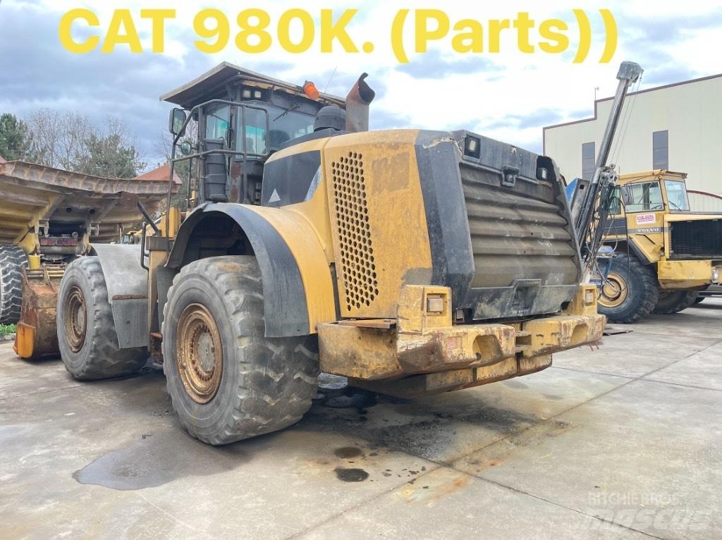 CAT 980 K Pás carregadoras de rodas