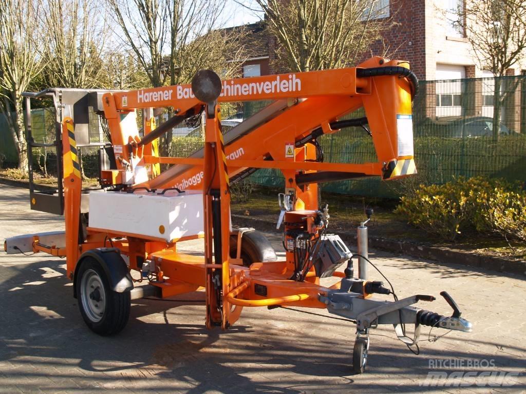 Niftylift 120 T Plataformas aéreas montadas em atrelados