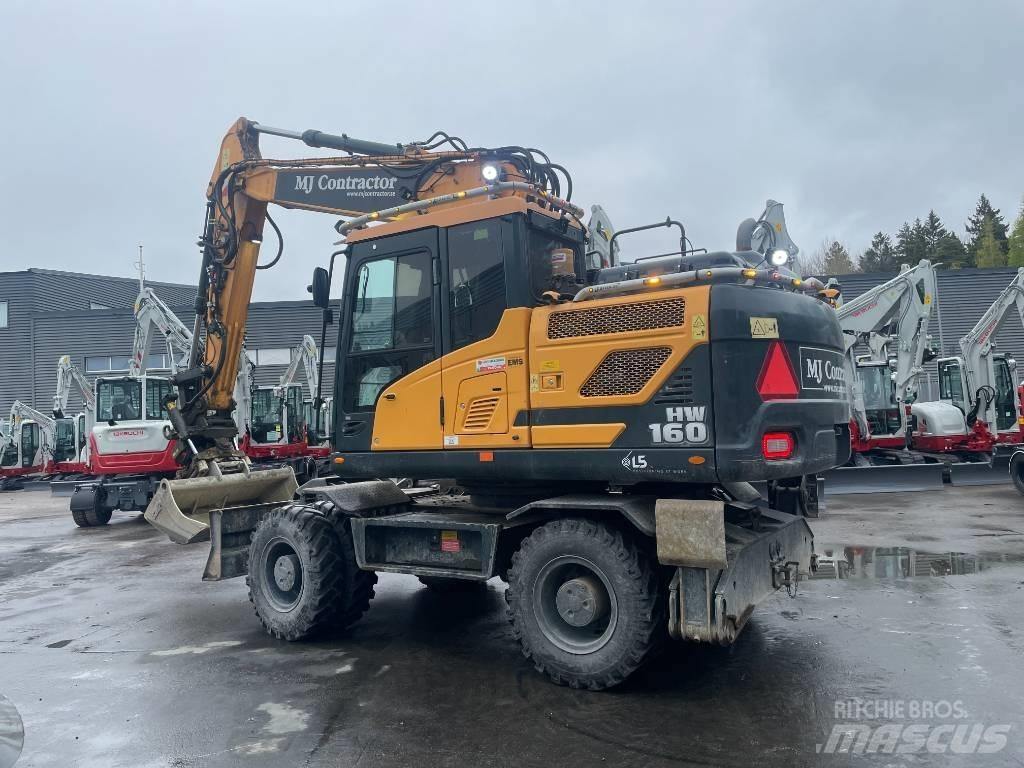Hyundai HW160 Escavadoras de rodas