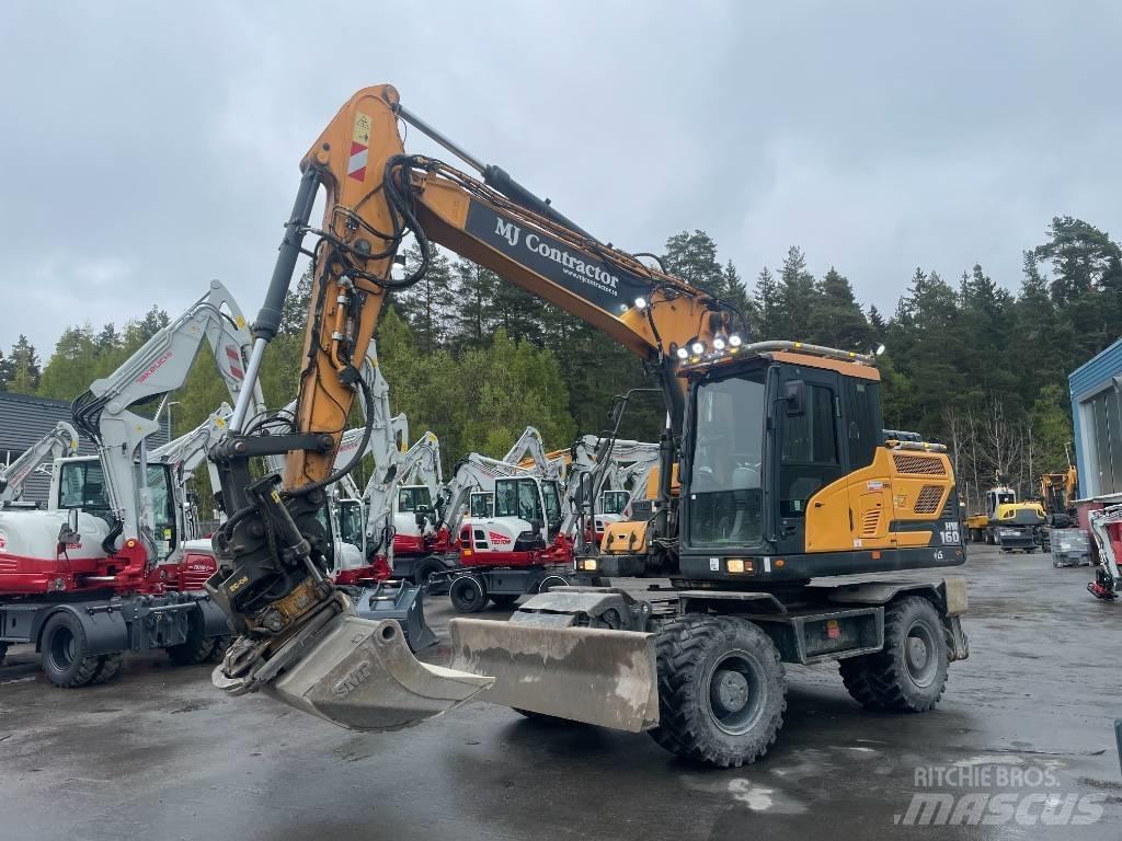 Hyundai HW160 Escavadoras de rodas