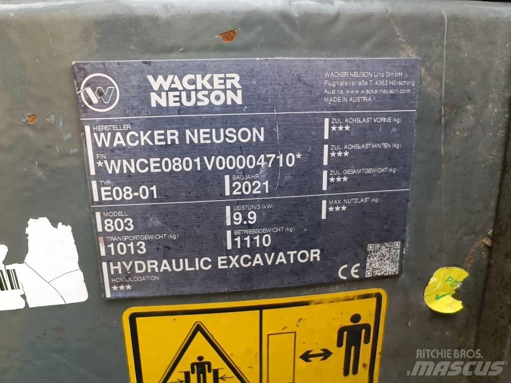 Wacker Neuson 803 Escavadoras de rastos