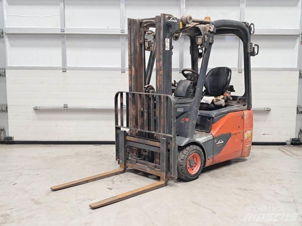 Linde E16C-02 Empilhadores eléctricos