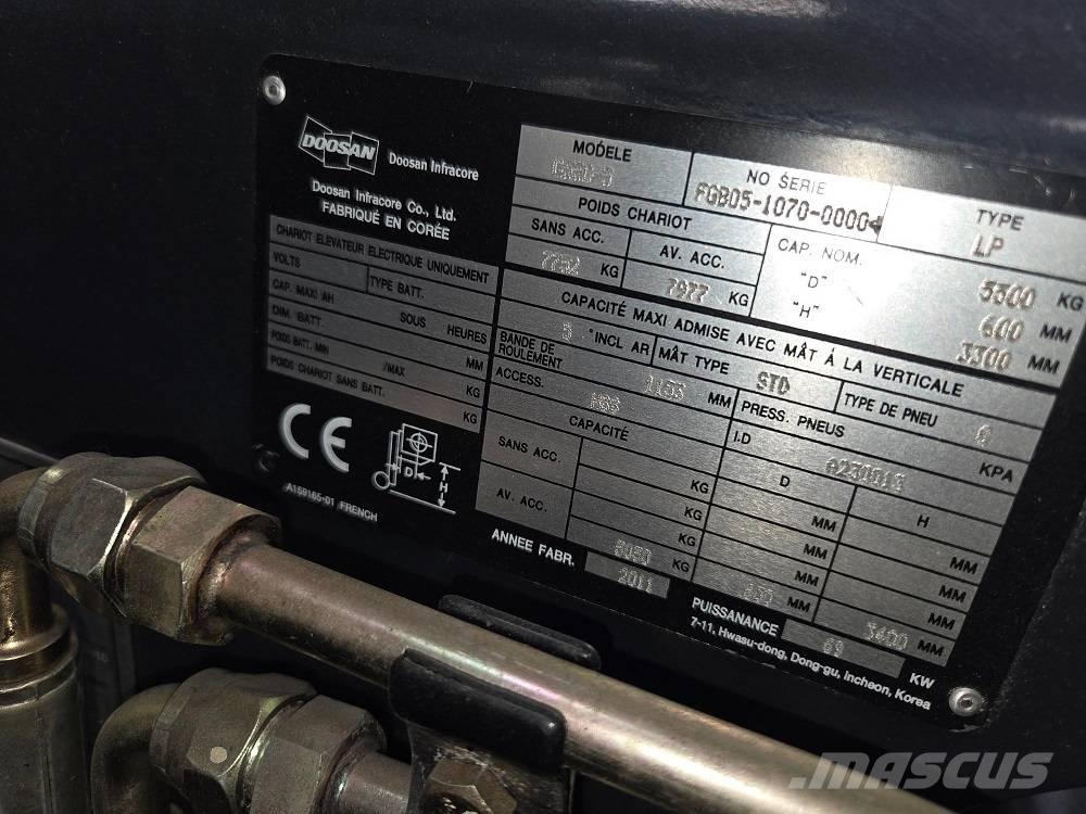 Doosan G 55 C-5 Empilhadores a gás