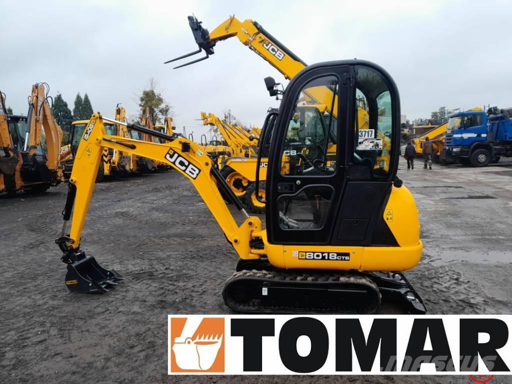 JCB 8018 CTS Mini Escavadoras <7t