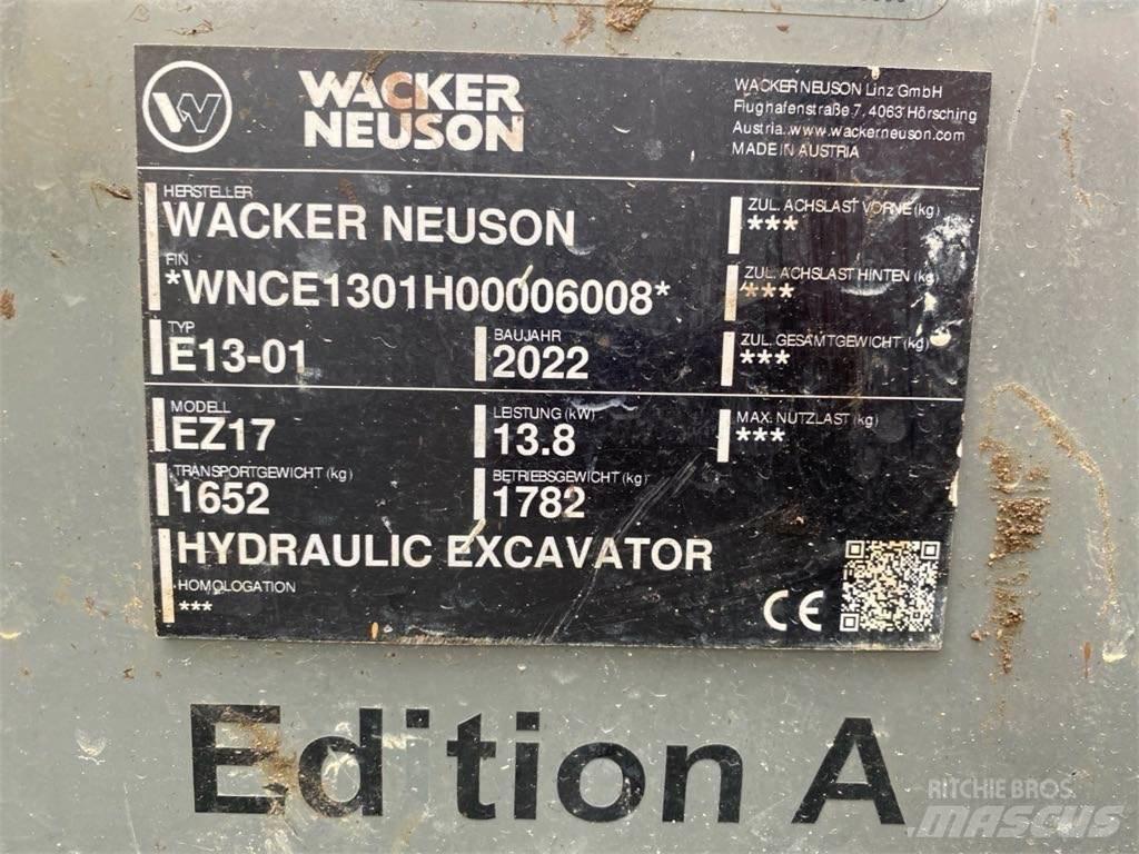 Wacker Neuson EZ17 Escavadoras de rastos