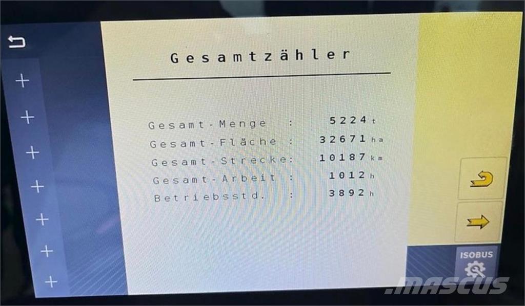 Rauch AGT 6036 Espalhadores de minério