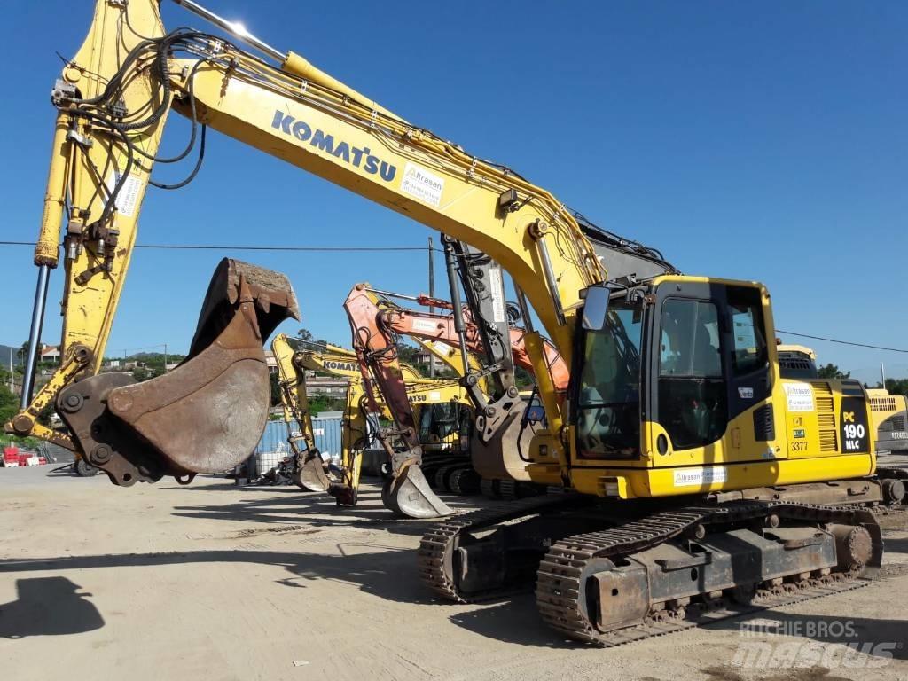Komatsu PC190NLC-8 Escavadoras de rastos