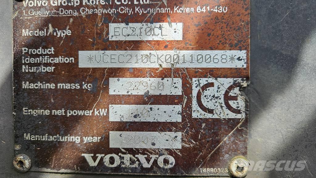 Volvo EC 210 C L Escavadoras de rastos