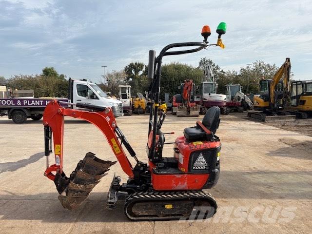 Kubota K 008-5 Mini Escavadoras <7t