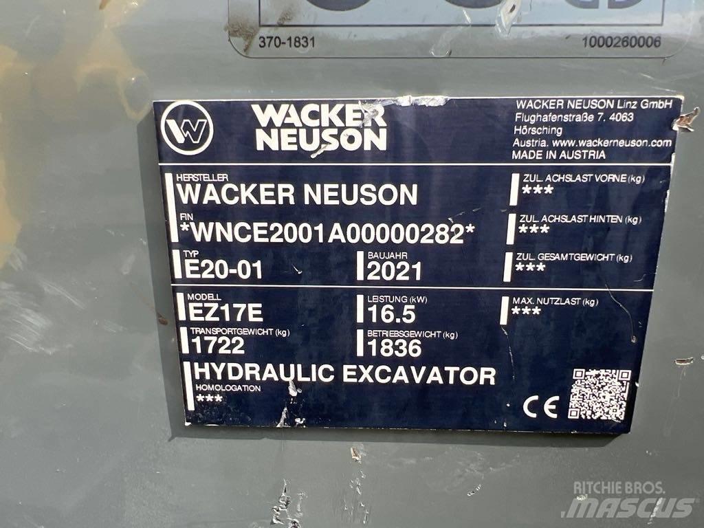 Wacker Neuson EZ17e Escavadoras de rastos