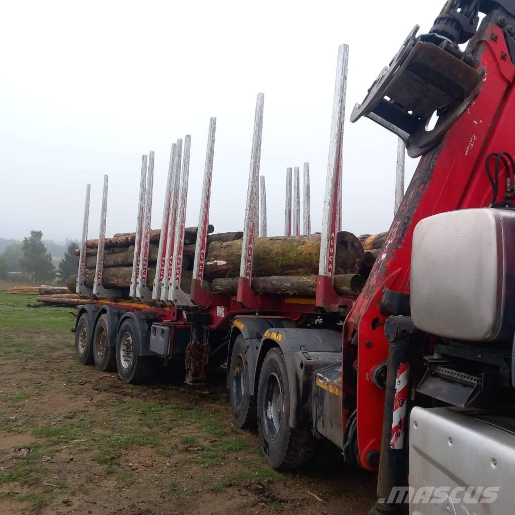 MAN TGS 13.480 Camiões de transporte de troncos