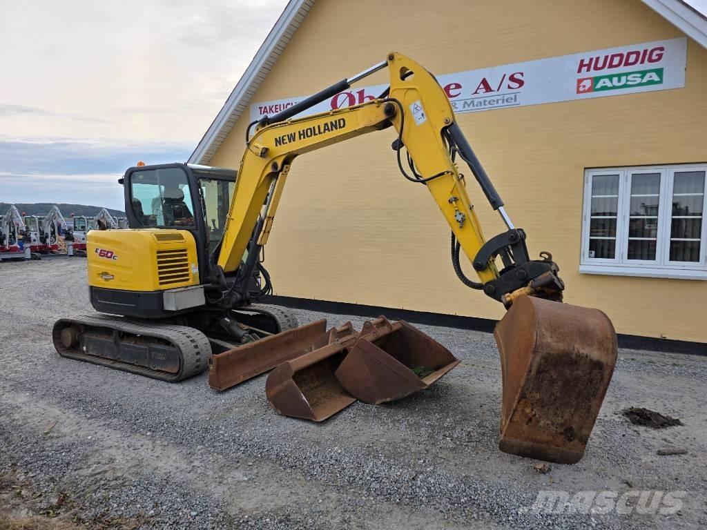 New Holland E60C Mini Escavadoras <7t