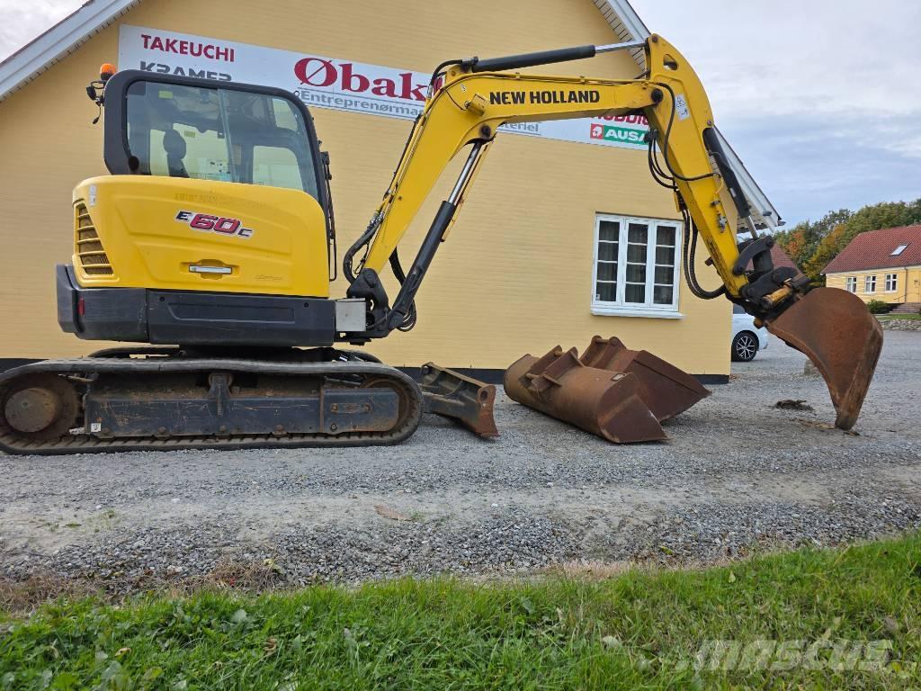 New Holland E60C Mini Escavadoras <7t