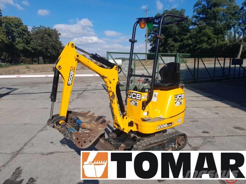 JCB 8008 CTS Mini Escavadoras <7t