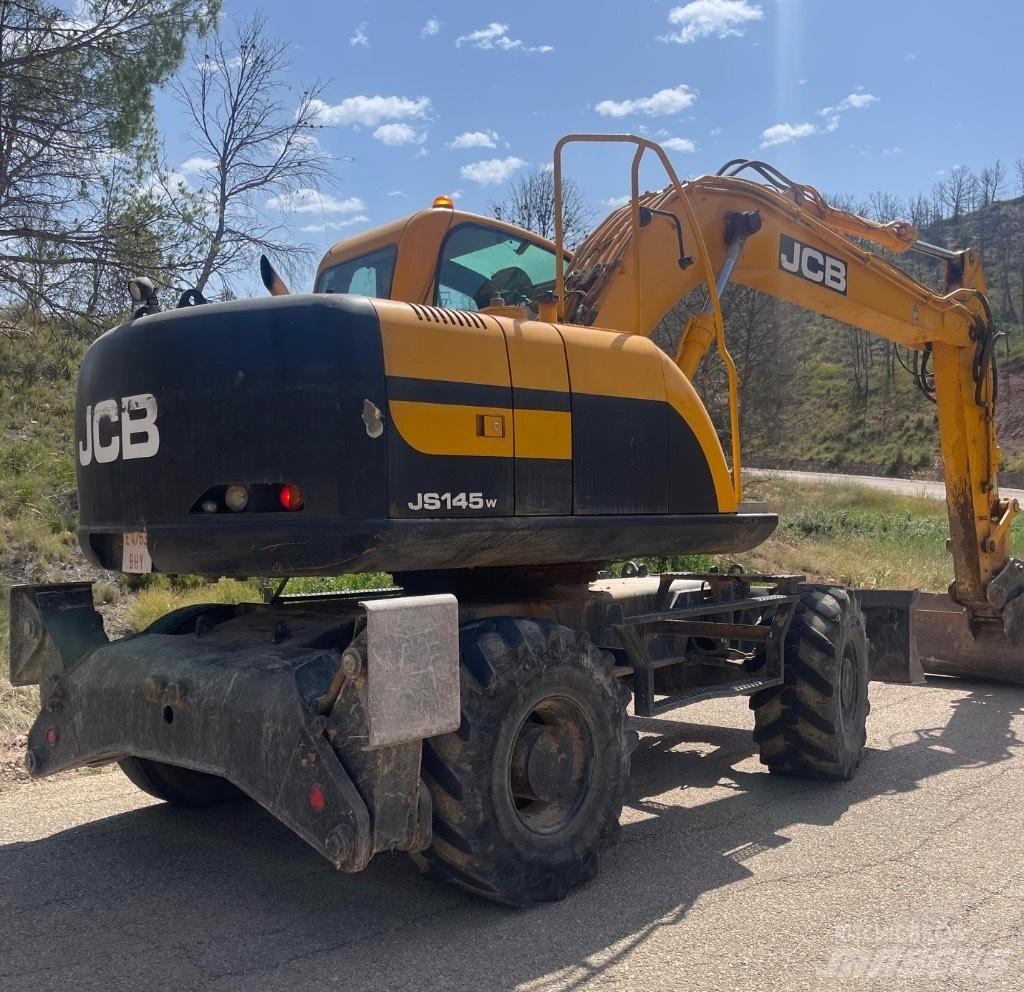 JCB JS 145 W Escavadoras de rodas