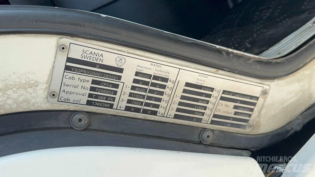 Scania R 114 GA Camiões caixa temperatura controlada