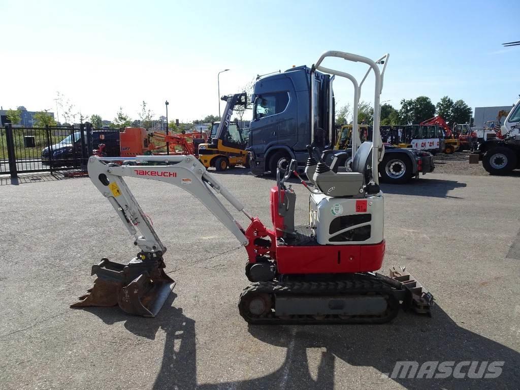 Takeuchi TB210 Mini Escavadoras <7t