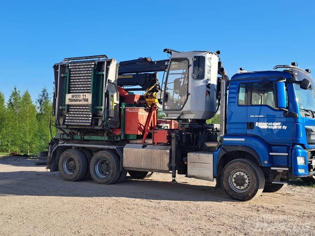 Mus-Max WT11 Estilhaçadoras florestais