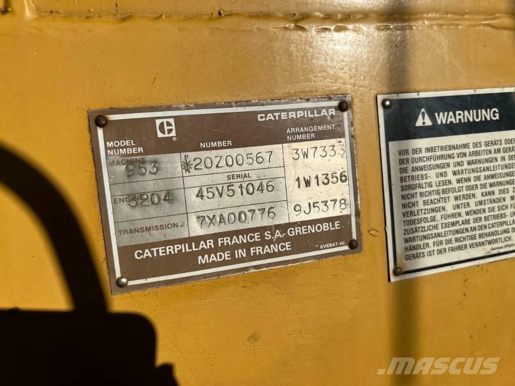 CAT 953 - Ripper Pás Carregadoras de rastos