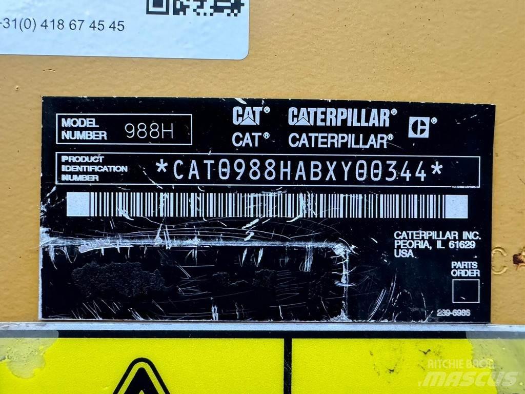 CAT 988H Pás carregadoras de rodas