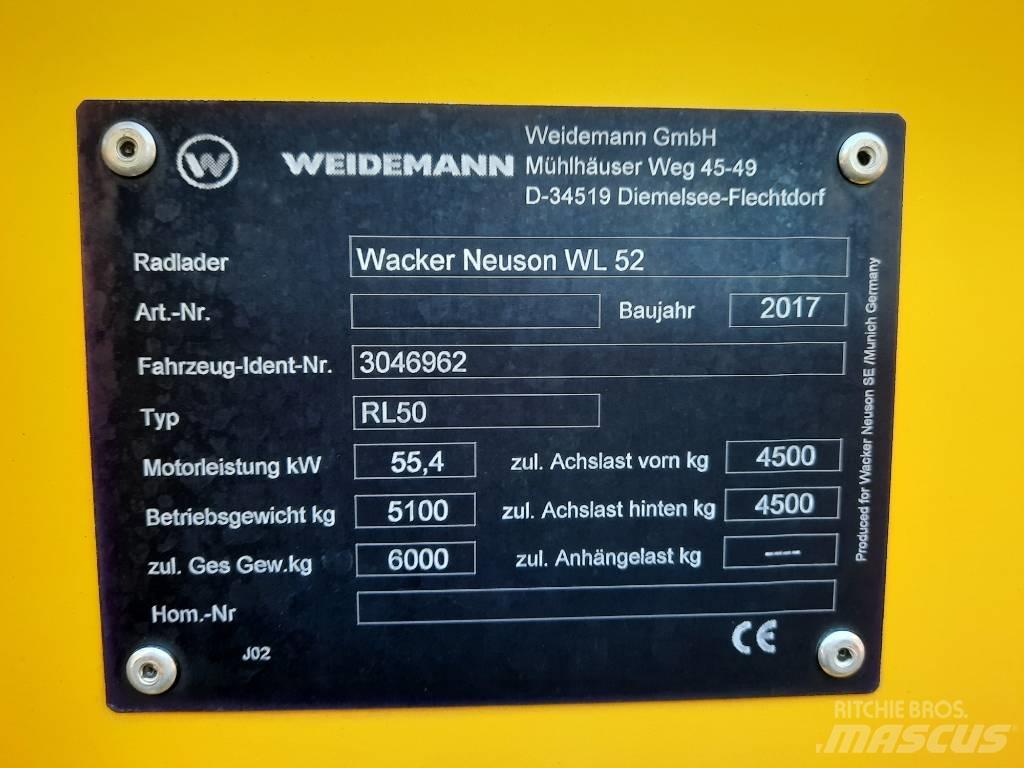 Wacker Neuson WL 52 Pás carregadoras de rodas