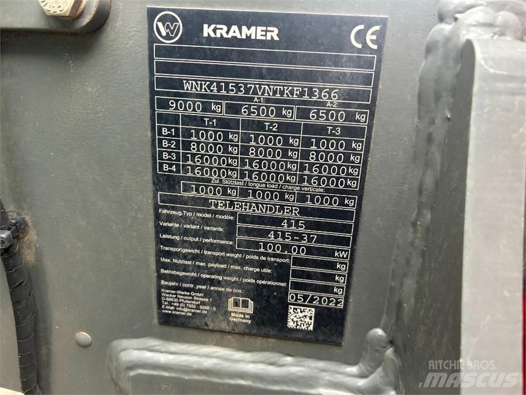 Kramer KT 407 Manipuladores telescópicos