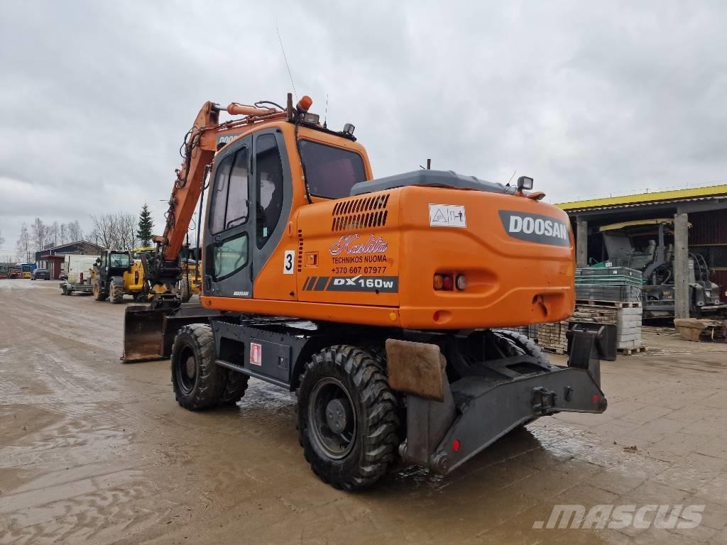 Doosan DX 160 W Escavadoras de rodas