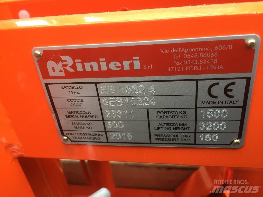  Rinieri EB 1532 4 Acessórios de carregadora frontal