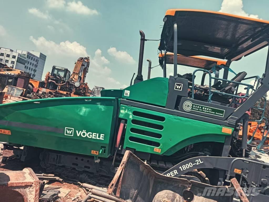 Vögele 1800-3 Pavimentadoras de asfalto
