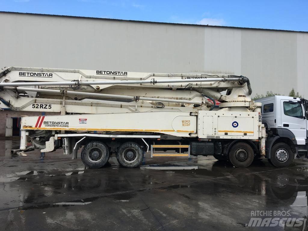 Betonstar 52M-5RZ Camiões bomba Betão