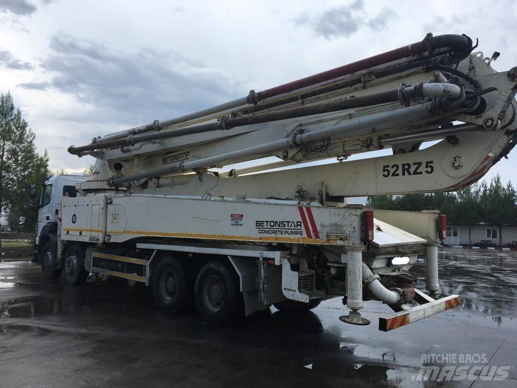 Betonstar 52M-5RZ Camiões bomba Betão