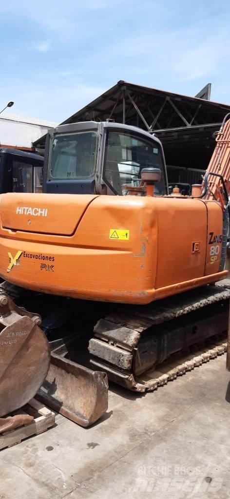 Hitachi ZX 80 SB Escavadoras Midi 7t - 12t