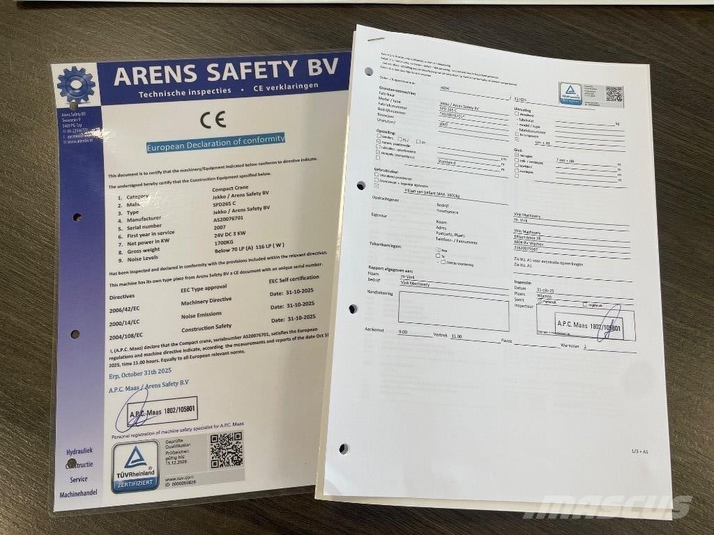 Jekko SPD 265 C  SOLD Mini gruas