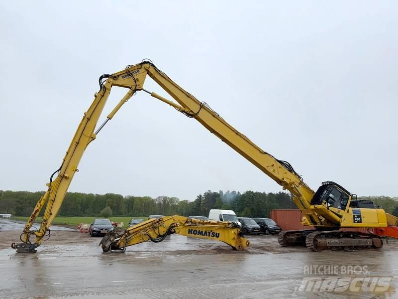 Komatsu PC490LC-10 Escavadoras de demolição