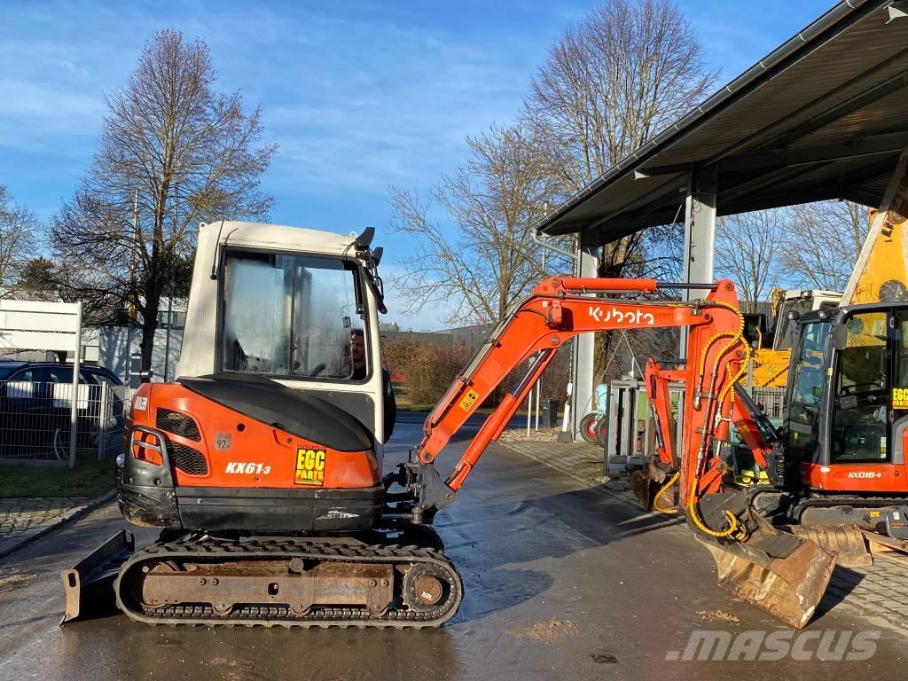 Kubota KX 61-3 Mini Escavadoras <7t