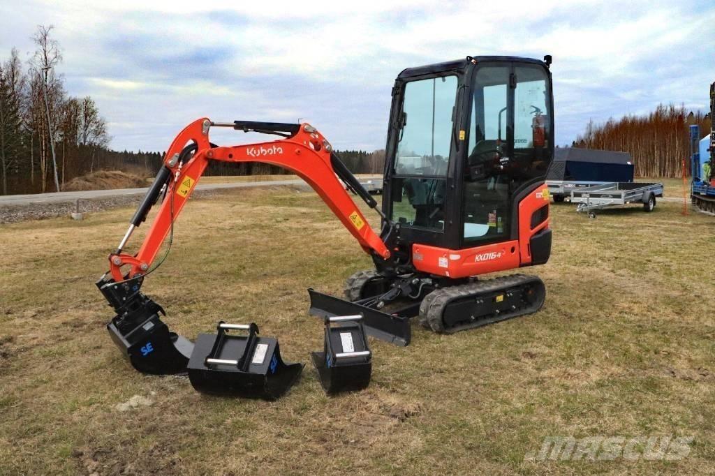 Kubota KX016-4 Mini Escavadoras <7t