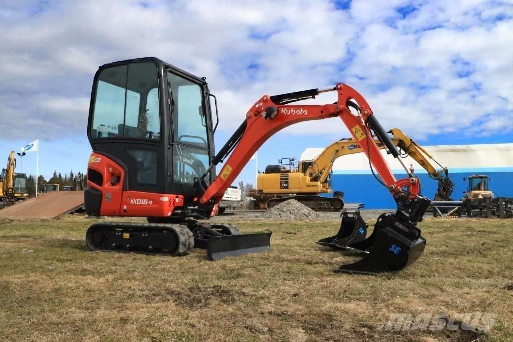 Kubota KX016-4 Mini Escavadoras <7t