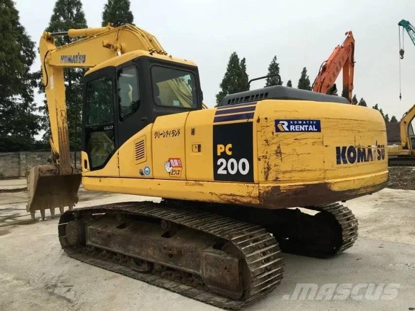 Komatsu pc200-7 Escavadoras de rastos