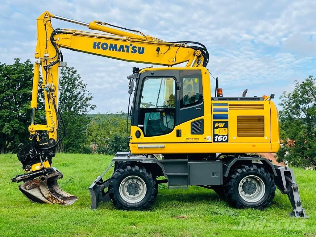 Komatsu PW 160 - 10 Escavadoras de rodas