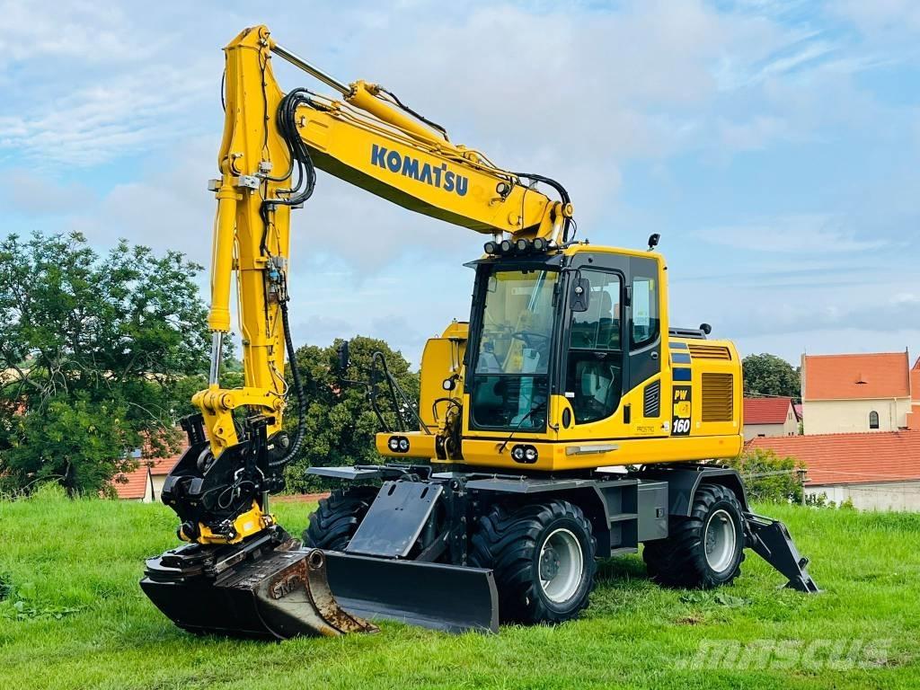 Komatsu PW 160 - 10 Escavadoras de rodas
