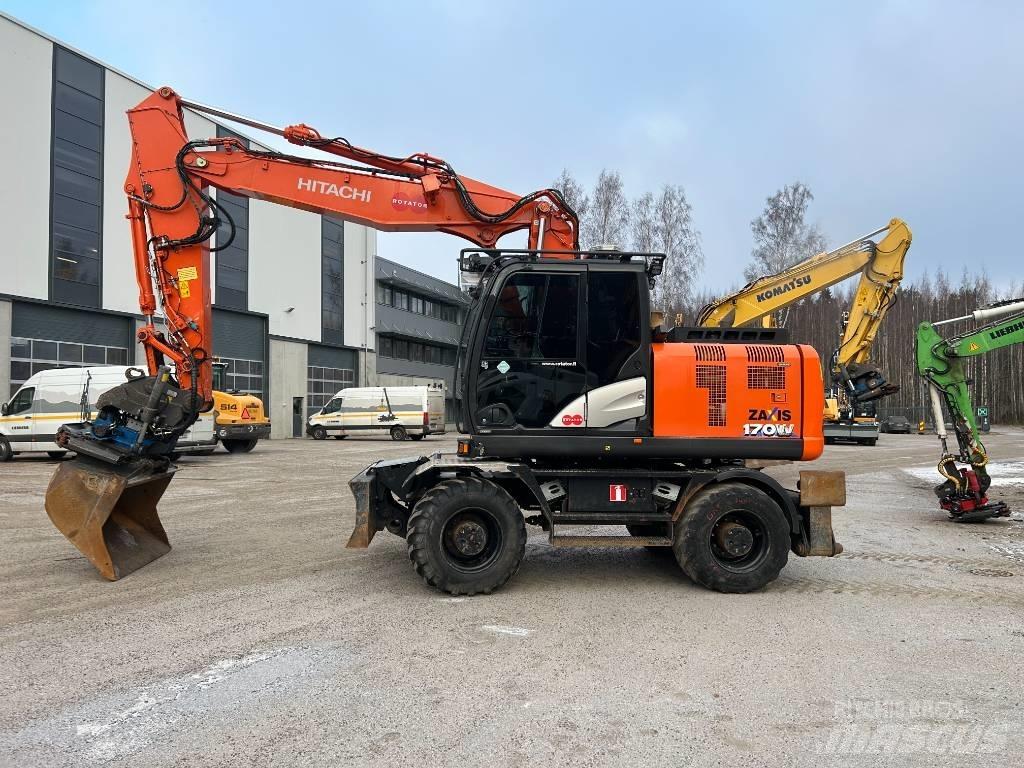Hitachi ZX 170 W-6 Escavadoras de rodas