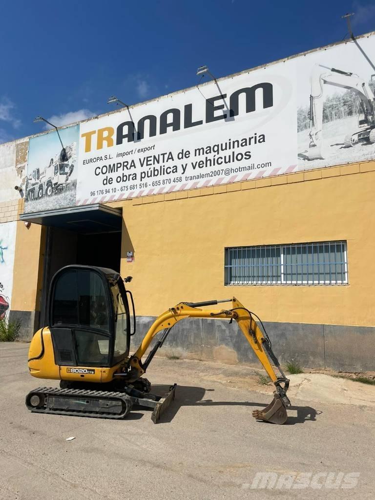 JCB 8020 Mini Escavadoras <7t