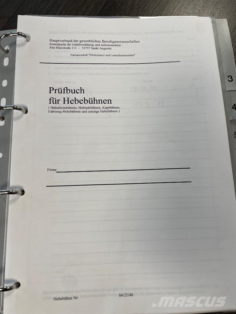 Bluelift SA 16 SOLD Elevadores braços articulados
