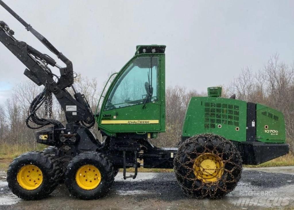John Deere 1070 D Processadores florestais