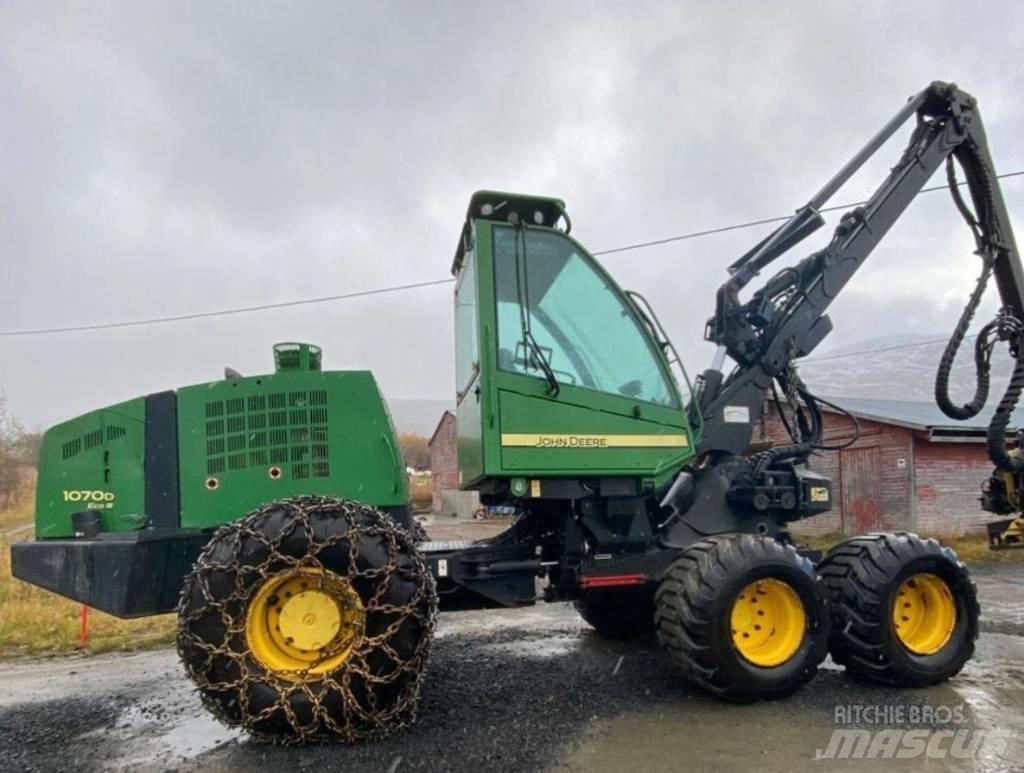 John Deere 1070 D Processadores florestais
