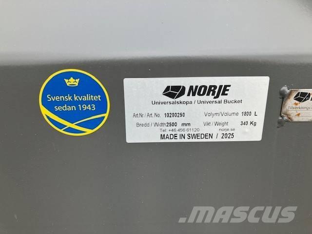 Norje Universalskopa Acessórios de carregadora frontal