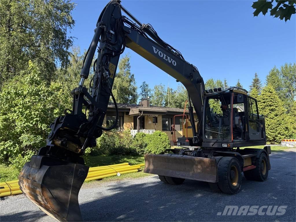 Volvo EW160E Escavadoras de rodas