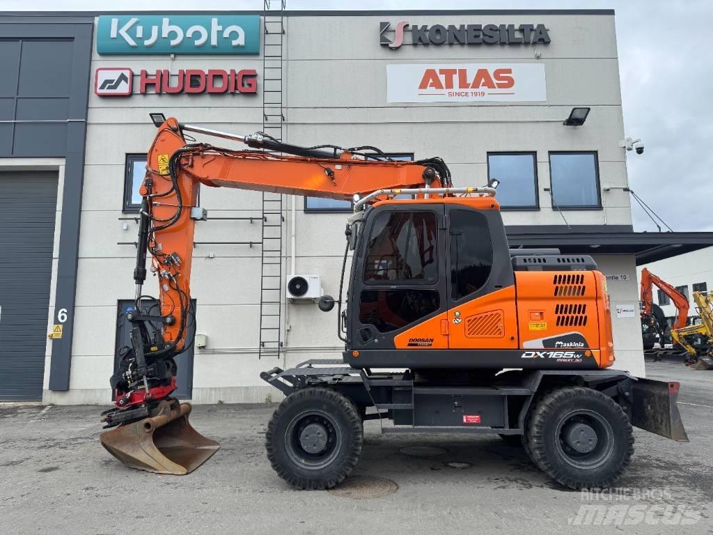 Doosan DX 165 W-5 Escavadoras de rodas